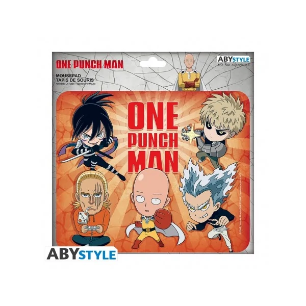 ONE PUNCH MAN - Flexi egérpad - Saitama & co