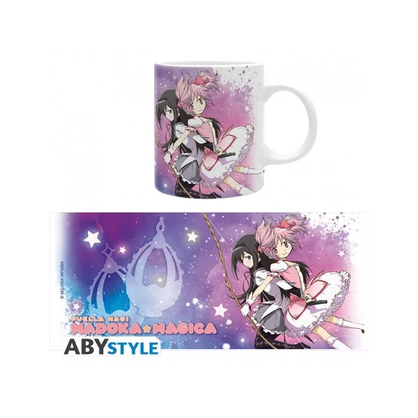 PUELLA MAGI MADOKA MAGICA - Bögre - 320 ml - Madoka & Homura