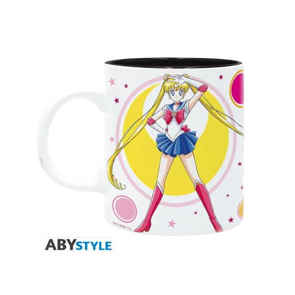 SAILOR MOON - Bögre - 320 ml - Sailor Moon Vs Black Lady