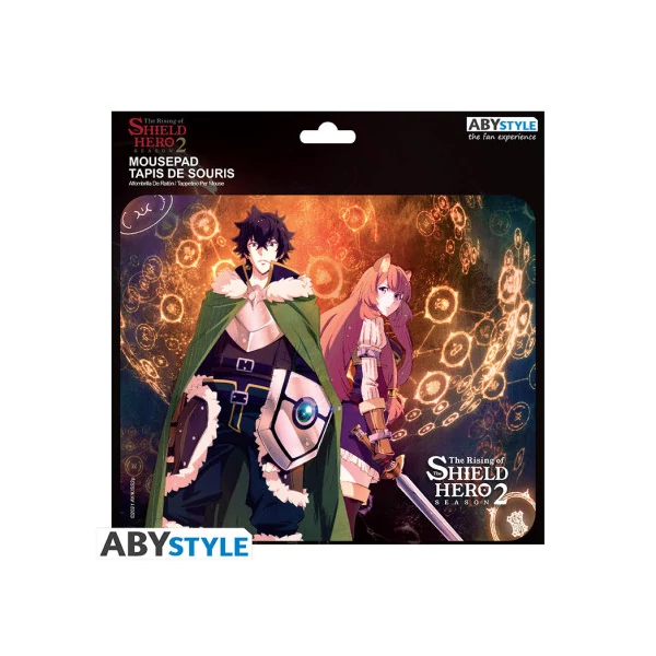 THE SHIELD HERO - Flexi egérpad - Naofumi & Raphtalia