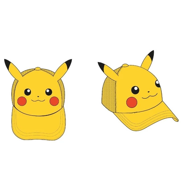 Pokemon - Pikachu - 3D Sapka