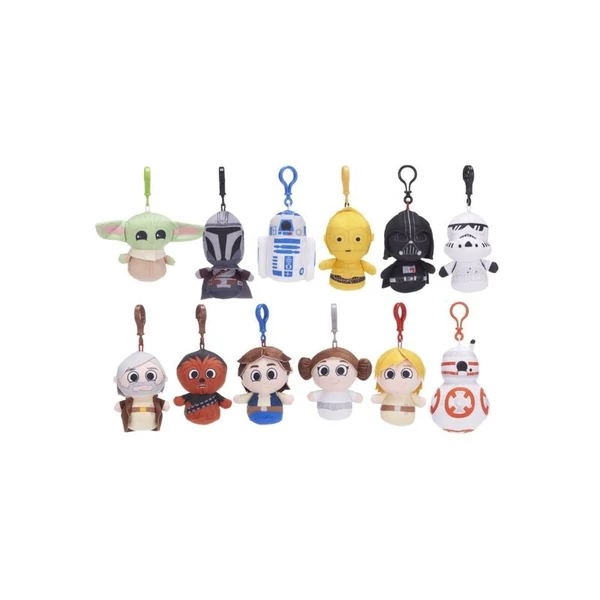 Star Wars - Buddies - Kulcstartó - Csíptetős 9cm