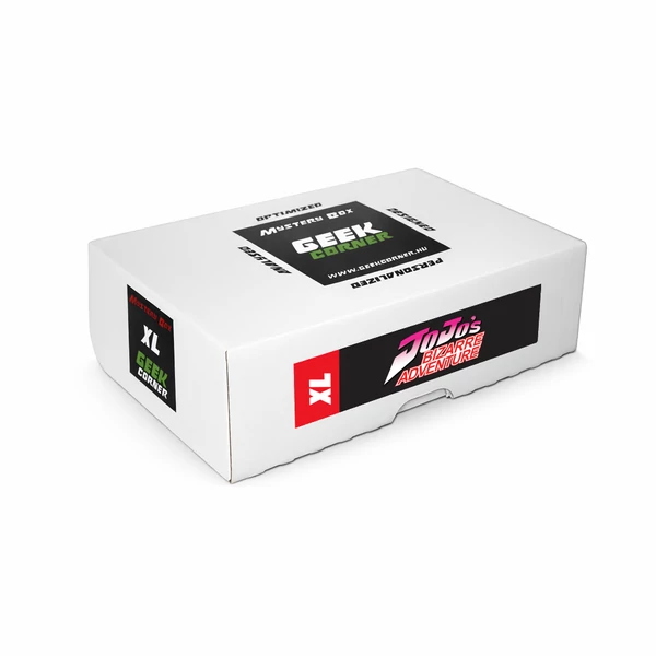Jojo's Bizarre Adventures Mystery Geekbox meglepetés csomag L