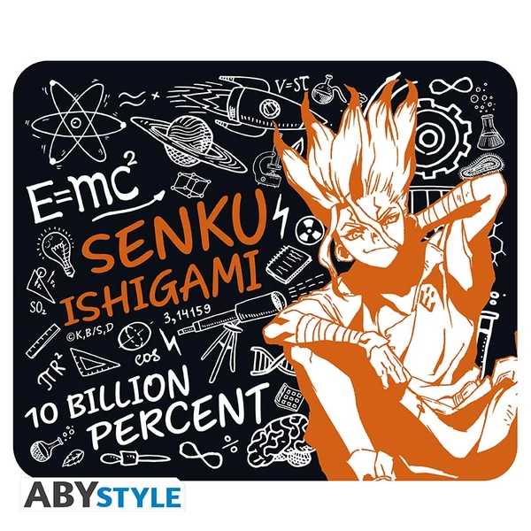 DR STONE - Rugalmas Egérpad - Senku
