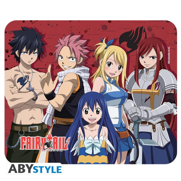 FAIRY TAIL - Rugalmas Egérpad - Natsu Team