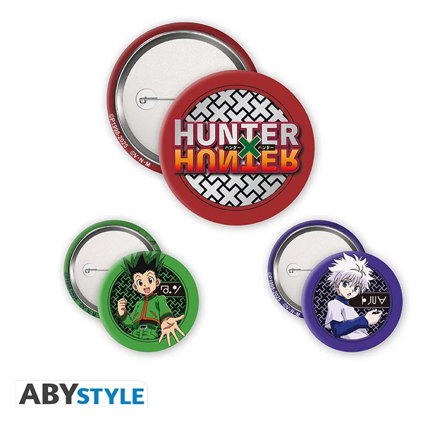 HUNTER X HUNTER - Kitűző Csomag - Gon & Killua