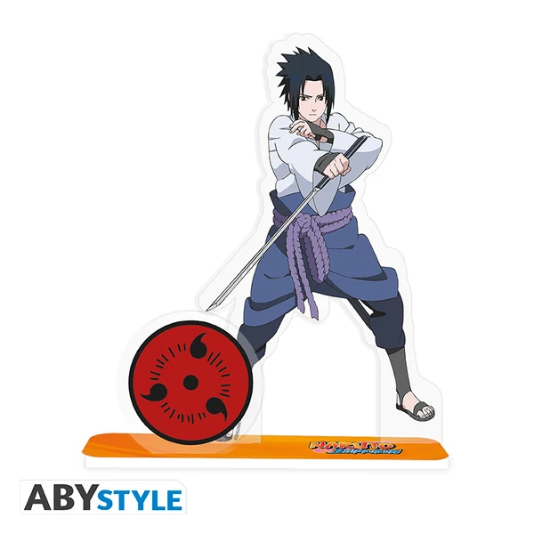 NARUTO SHIPPUDEN - Akril figura® - Sasuke