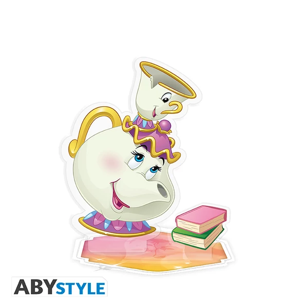 DISNEY - Akril figura® - Chip and Mrs. Potts