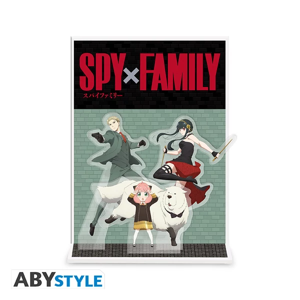 SPY X FAMILY - Akril figura® Dioráma - Ready for action!