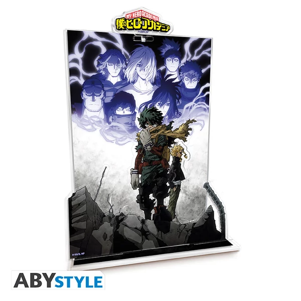MY HERO ACADEMIA  - Akril figura® Dioráma - Deku & All Might