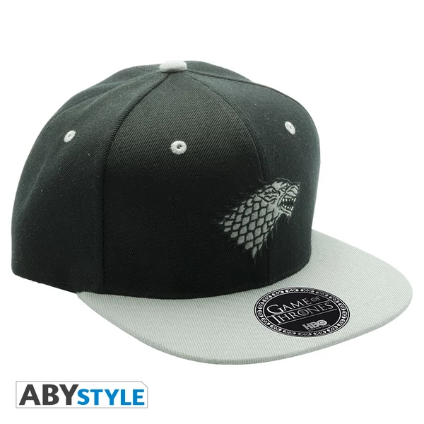 GAME OF THRONES - Snapback sapka - Black & Grey - 