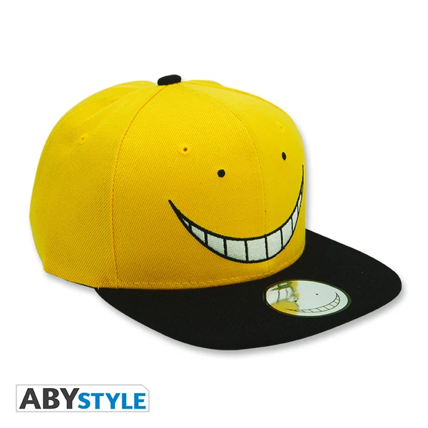ASSASSINATION CLASSROOM - Snapback sapka - Black & Yellow - Koro