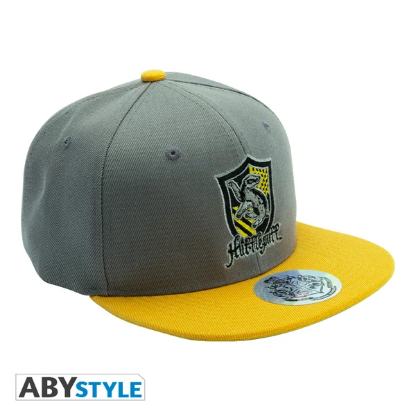 HARRY POTTER - Snapback sapka - Grey & Yellow - Hufflepuff