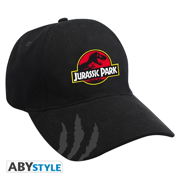 JURASSIC PARK - Sapka - Black - Jurassic logo