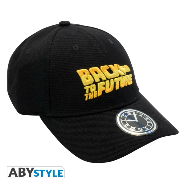 BACK TO THE FUTURE - Sapka Black Back To The Future logo