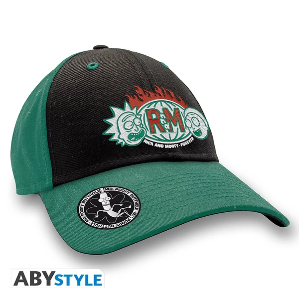 RICK AND MORTY - Sapka - Black & Green - Rick & Morty