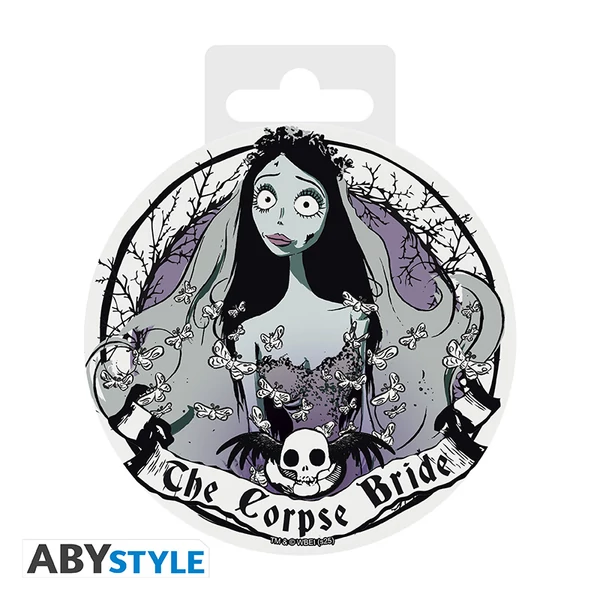 CORPSE BRIDE - Kerámia poháralátétek 