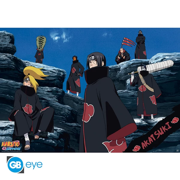 NARUTO SHIPPUDEN - Poszter Maxi 91.5x61 - Akatsuki
