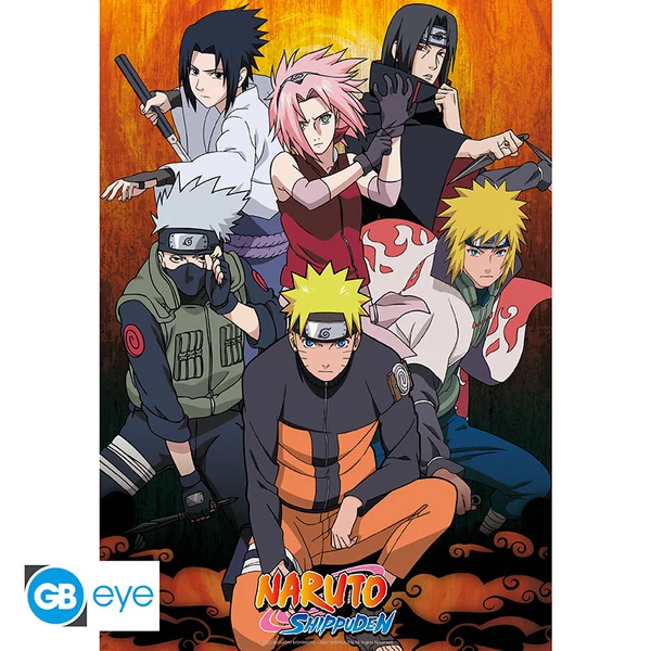 NARUTO SHIPPUDEN - Poszter Maxi 91.5x61 FSC MIX - Group