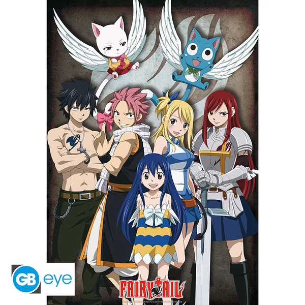 FAIRY TAIL - Poszter Maxi 91,5x61 - Groupe