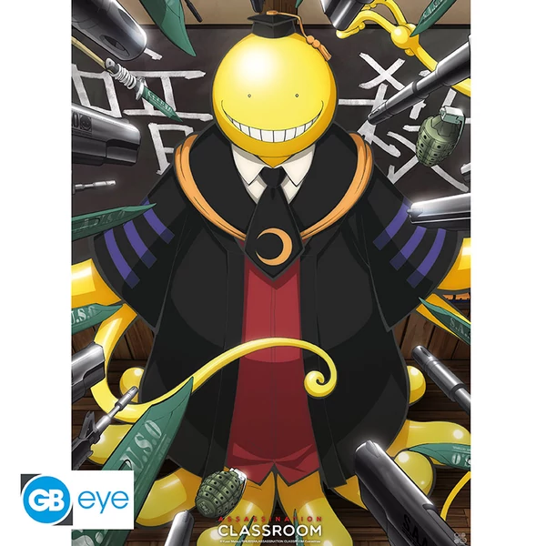 ASSASSINATION CLASSROOM - Poszter Chibi 52x38 - Koro sensei