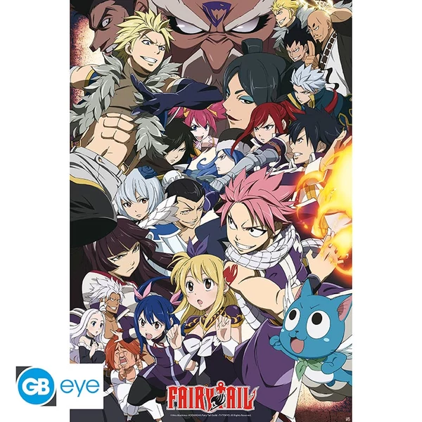 FAIRY TAIL - Poszter Maxi 91.5x61 - Fairy Tail VS other guilds