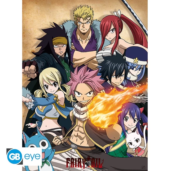 FAIRY TAIL - Poszter Chibi 52x38 - Guild