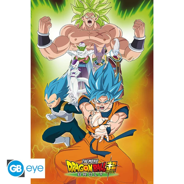 DRAGON BALL BROLY - Poszter Maxi 91.5x61 - Group