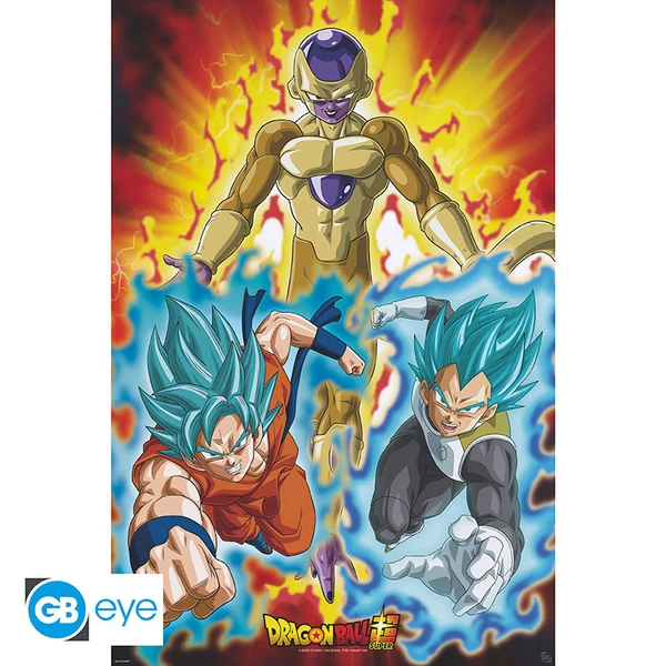 DRAGON BALL SUPER - Poszter Maxi 91.5x61 - Golden Frieza