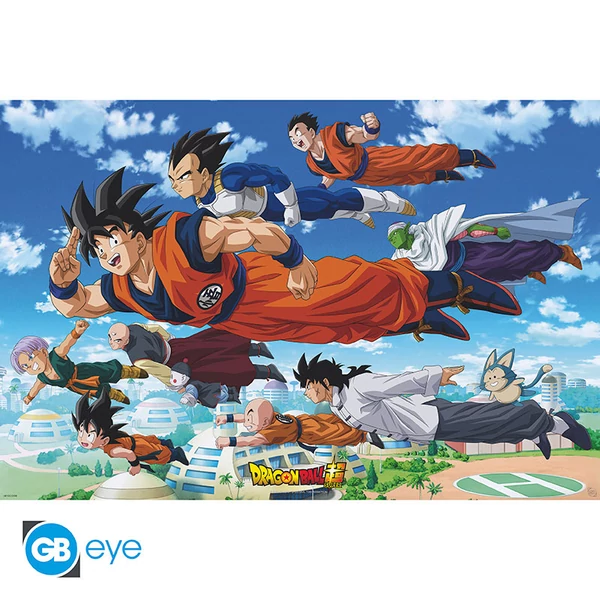 DRAGON BALL SUPER - Poszter Maxi 91.5x61 - Goku's Group