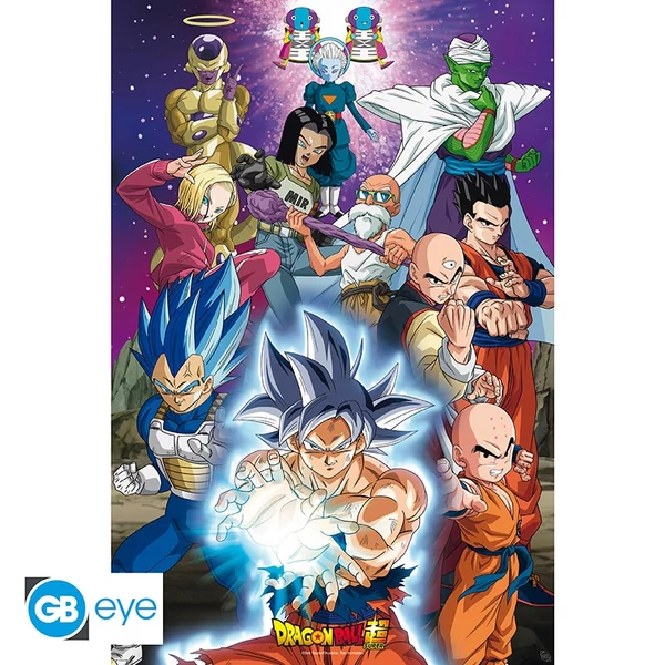 DRAGON BALL SUPER - Poszter Maxi 91.5x61 FSC MIX - Universe 7