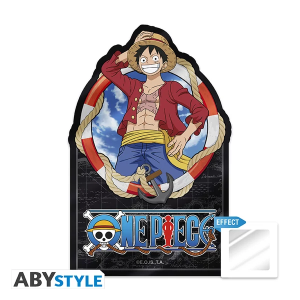 ONE PIECE - Individual Vinyl Matrica - Luffy