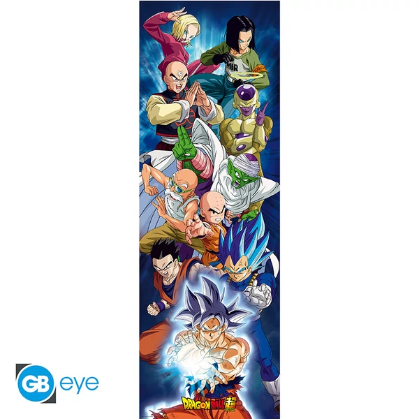 DRAGON BALL SUPER - Ajtóposzter - Group (53x158)
