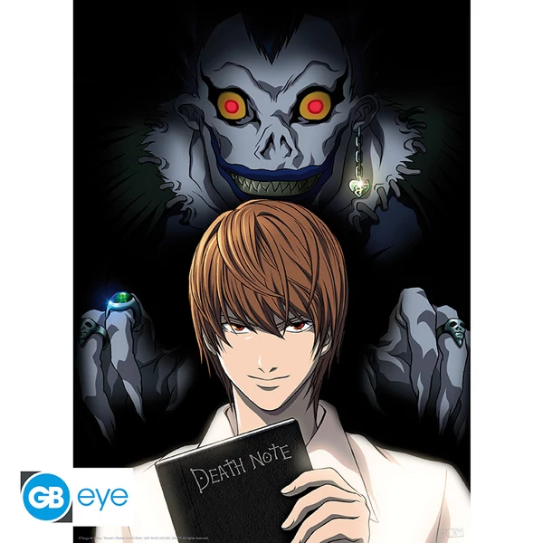 DEATH NOTE - Poszter Chibi 52x38 - Light & Ryuk