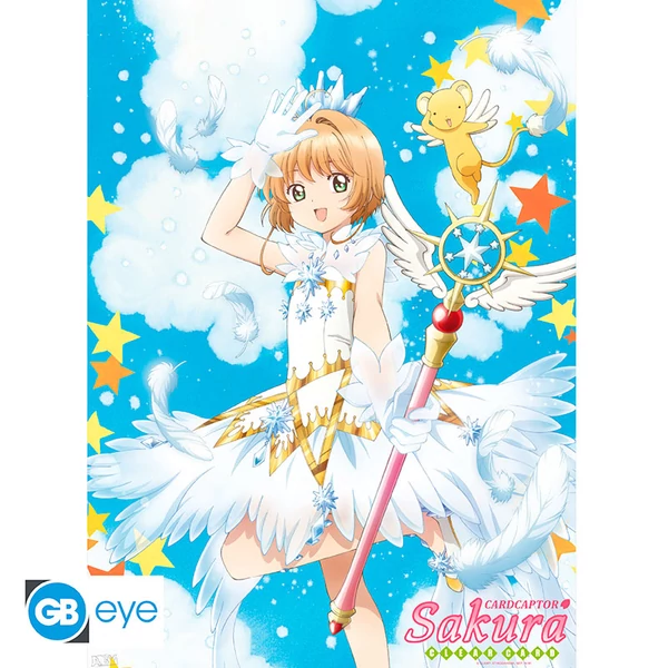 CARDCAPTOR SAKURA - Poszter Chibi 52x38 - Sakura & Wand
