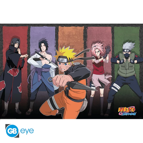 NARUTO SHIPPUDEN - Poszter Maxi 91.5x61 - Naruto & allies