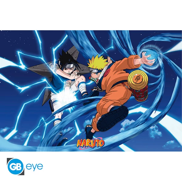 NARUTO - Poszter Maxi 91.5x61 - Naruto & Sasuke