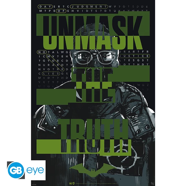 DC COMICS - Poszter Maxi 91.5x61 - The Batman - Riddler