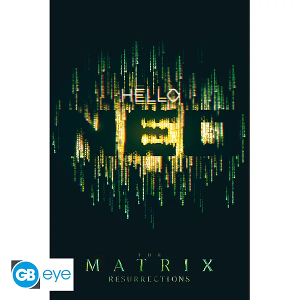 THE MATRIX - Poszter Maxi 91.5x61 - Hello Neo