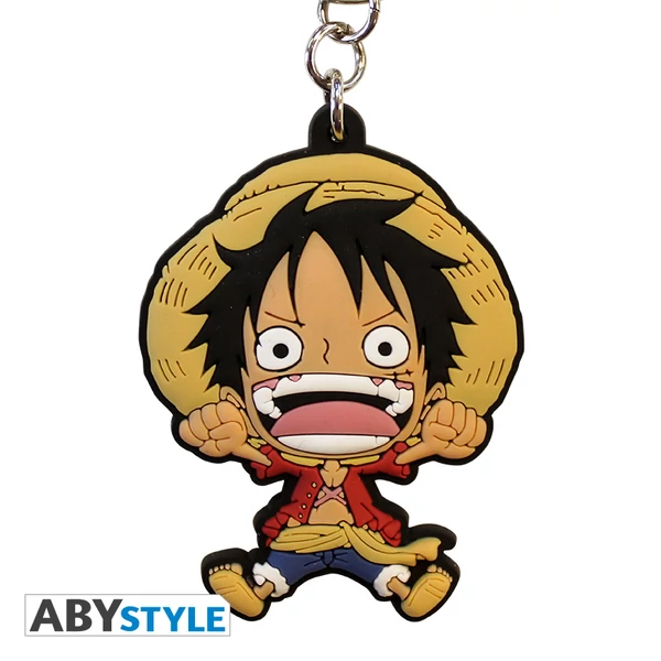ONE PIECE - Kulcstartó PVC - Luffy SD