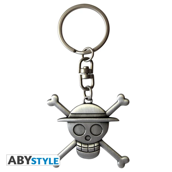 ONE PIECE - Kulcstartó 3D - Skull Luffy