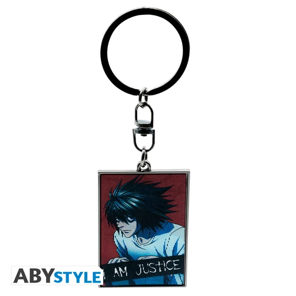 DEATH NOTE - Kulcstartó Lenticular - Justice