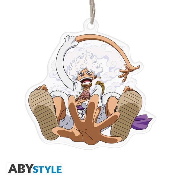 ONE PIECE - Akril figura® Kulcstartó - Luffy Gear 5th