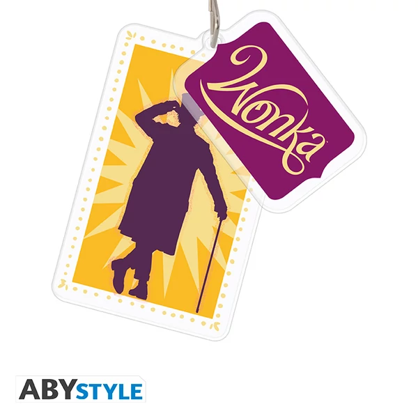 WONKA - Akril figura® Kulcstartó - Willy Wonka