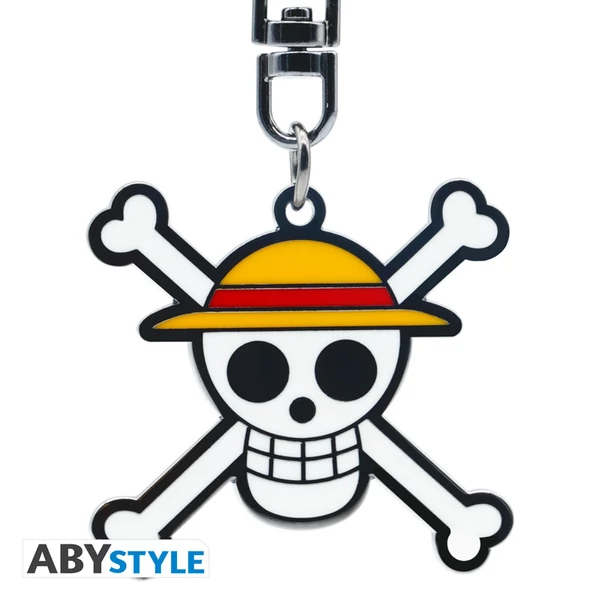 ONE PIECE - Kulcstartó - Skull Luffy