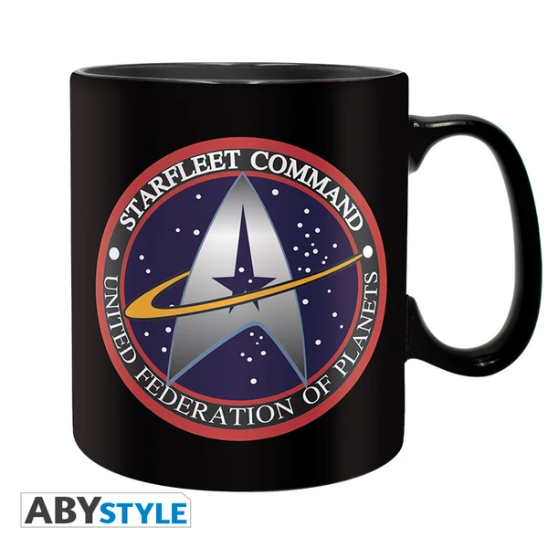 STAR TREK - Bögre - 460 ml - Starfleet command - with bo