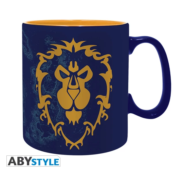 WORLD OF WARCRAFT - Bögre - 460 ml - Alliance - bo