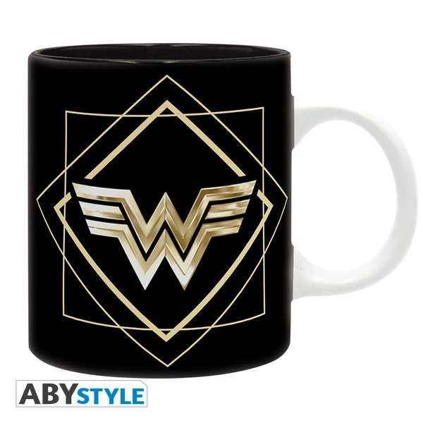 DC COMICS - Bögre - 320 ml - Wonder Woman golden