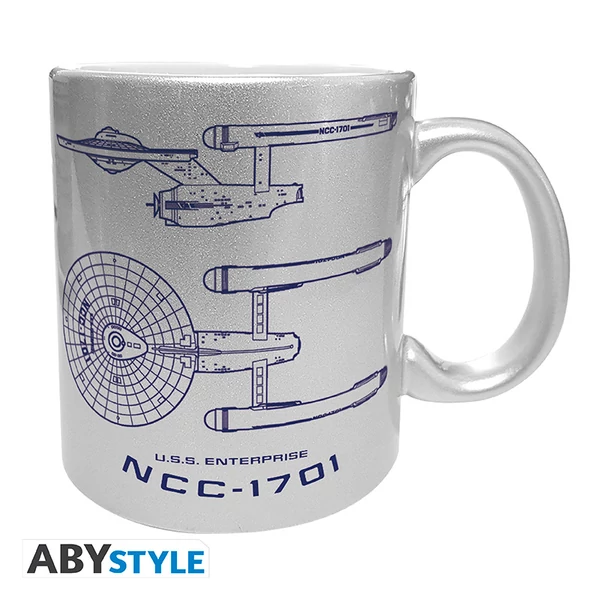 STAR TREK -  Bögre - 320 ml - Enterprise