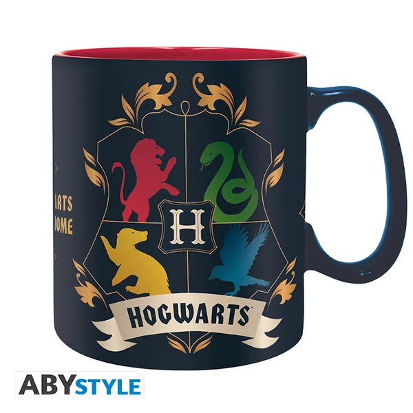 HARRY POTTER - Bögre - 460 ml - Houses - cardboard bo